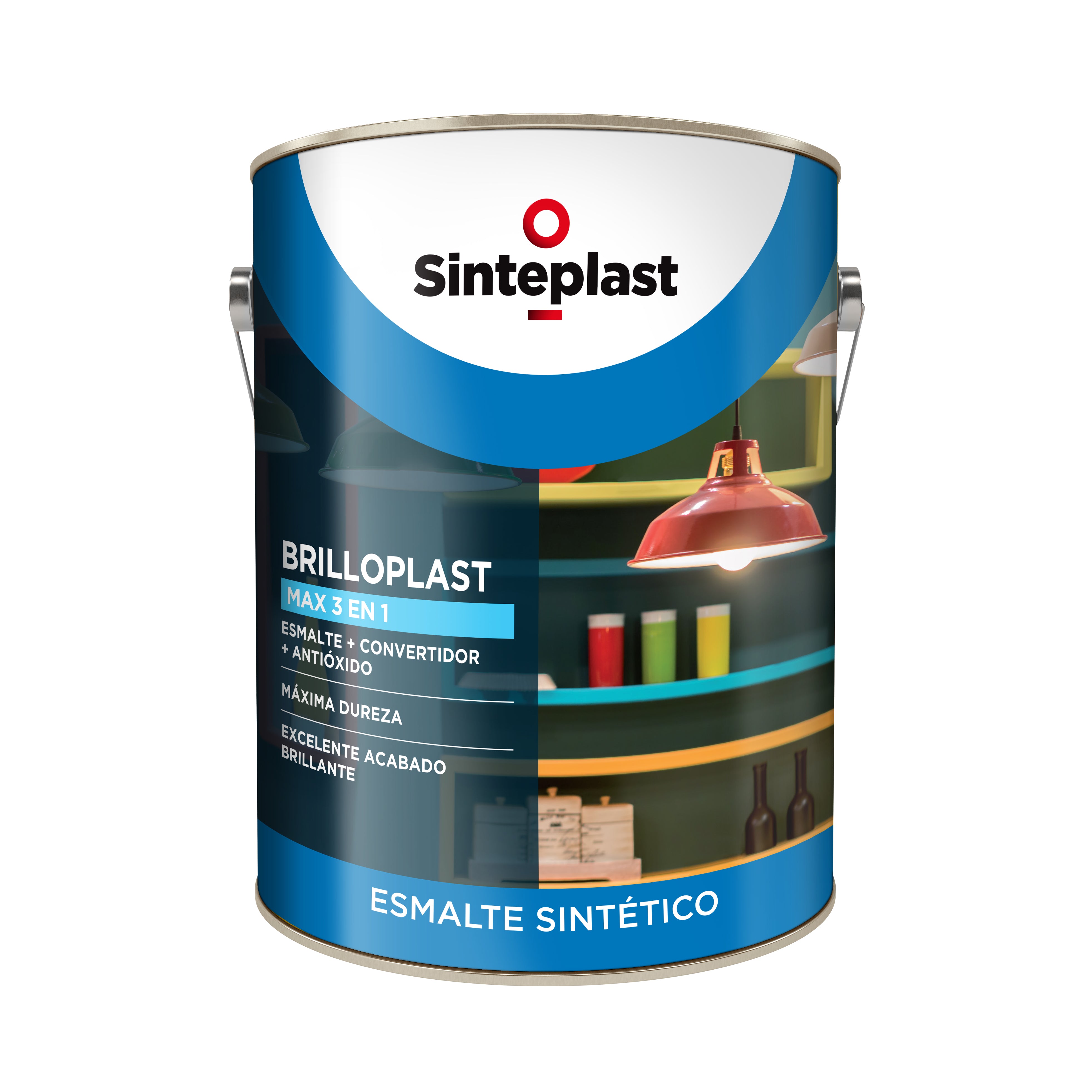 Sinteplast Brilloplast Aluminio x1lt