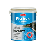 Sinteplast Piscinas Acrilica Base Acuosa Celeste x4lts