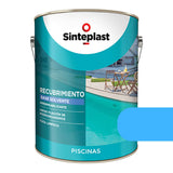 Sinteplast Piscinas Caucho Base Solvente Azul Profundo x4lts