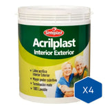 Sinteplast Acrilplast Int/Ext Azul Traful x4 - PINTURA | Indugar Pinturerias