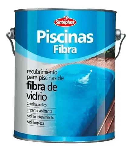 Sinteplast Piscina Fibra de Vidro Celeste x10lts