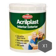 Sinteplast Acrilplast Int/Ext Gris Cemento x1