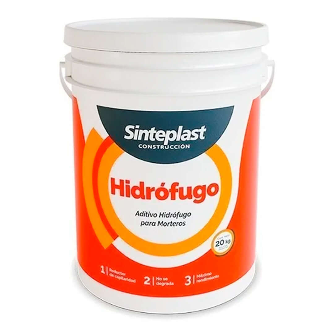 Sinteplast Hidrofugo x20kg - CONSTRUCCION | Indugar Pinturerias