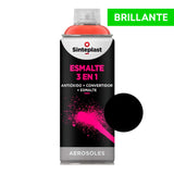 Sinteplast Aerosol Negro Brillante x440 - PINTURA | Indugar Pinturerias