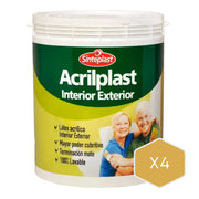 Sinteplast Acrilplast Int/Ext Ocre x4