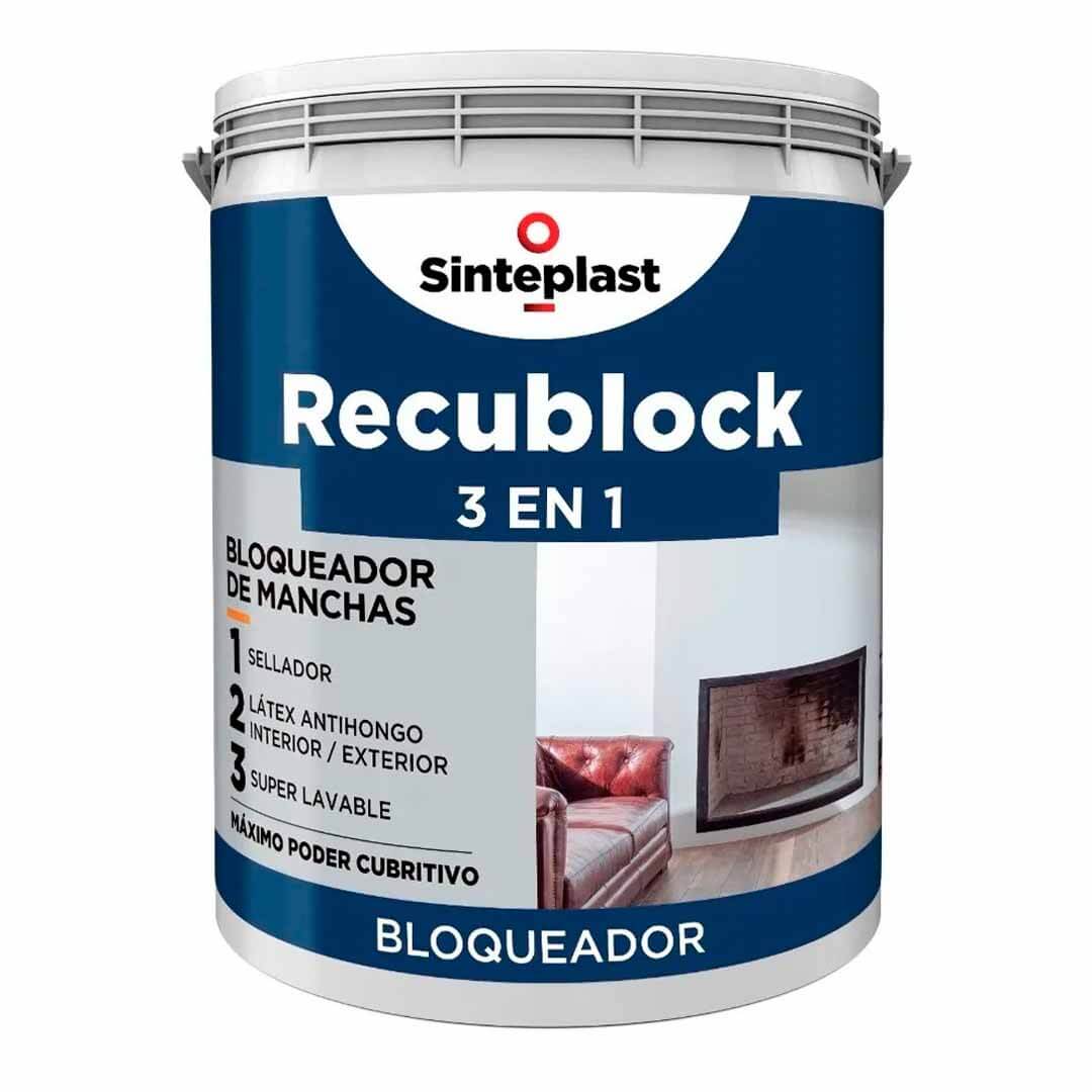 Sinteplast Recublock 3 en 1 x4lts - PINTURAS | Indugar Pinturerias