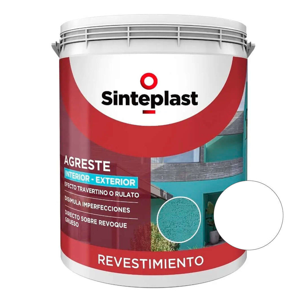 Sinteplast Recuplast Agreste Blanco x30kg PINTURAS Indugar Pinturerias