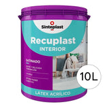 Sinteplast Recuplast Interior Satinado Blanco x10lts - PINTURAS | Indugar Pinturerias