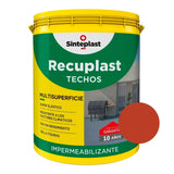 Sinteplast Recuplast Techos Rojo x20lts - PINTURAS | Indugar Pinturerias