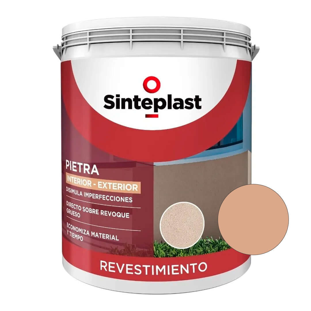 Sinteplast Recuplast Pietra Tostado Mediterraneo x30kg - PINTURAS | Indugar Pinturerias