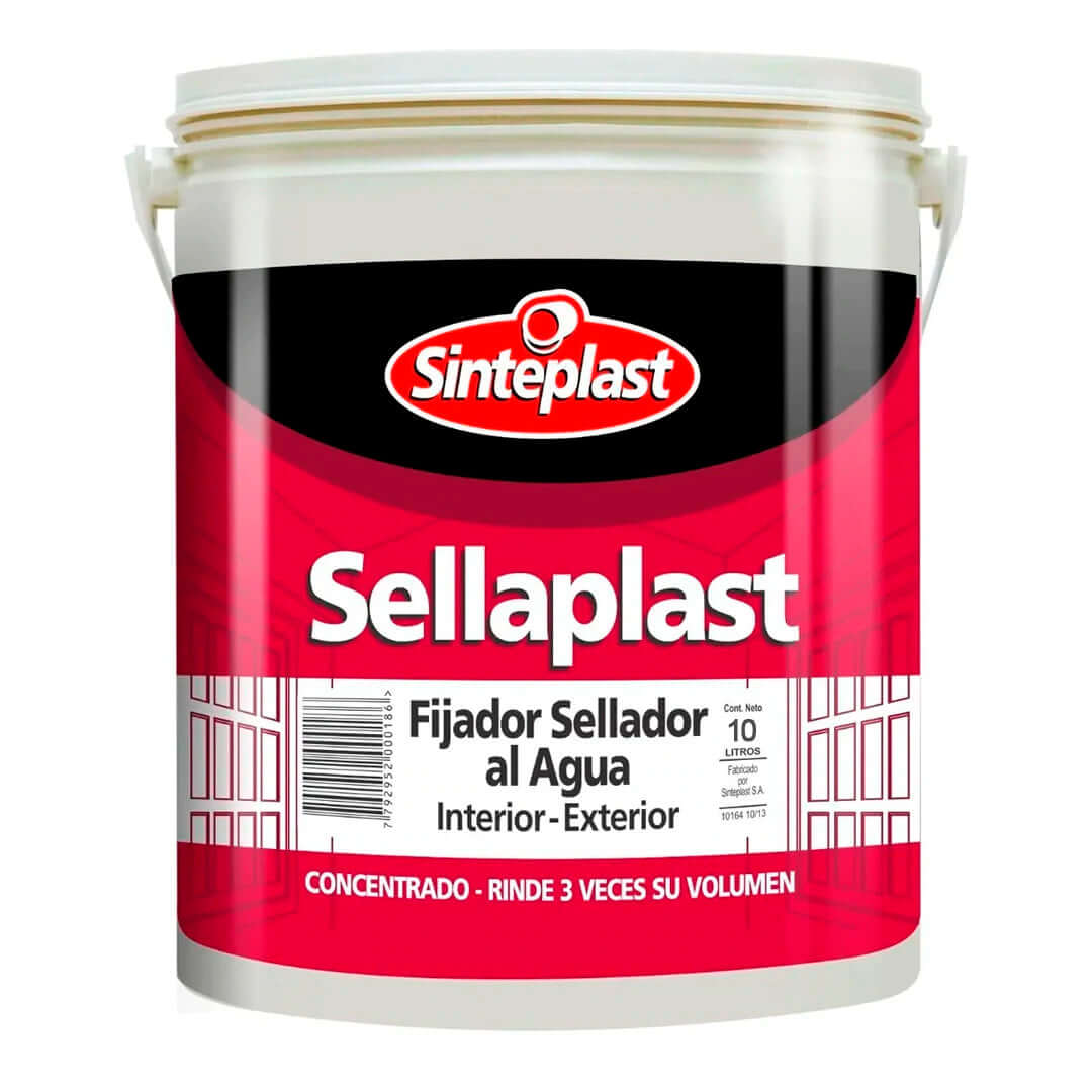 Sinteplast Sellaplast Sellador al Agua x10lts - PREPARACION DE SUPERFICIES | Indugar Pinturerias