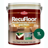 Sinteplast Recufloor Recubrimiento Para Pisos Al Agua Verde x1lt - PINTURAS | Indugar Pinturerias